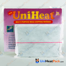 Load image into Gallery viewer, UniHeat 96 hour inside view of shipping warmer pouch.