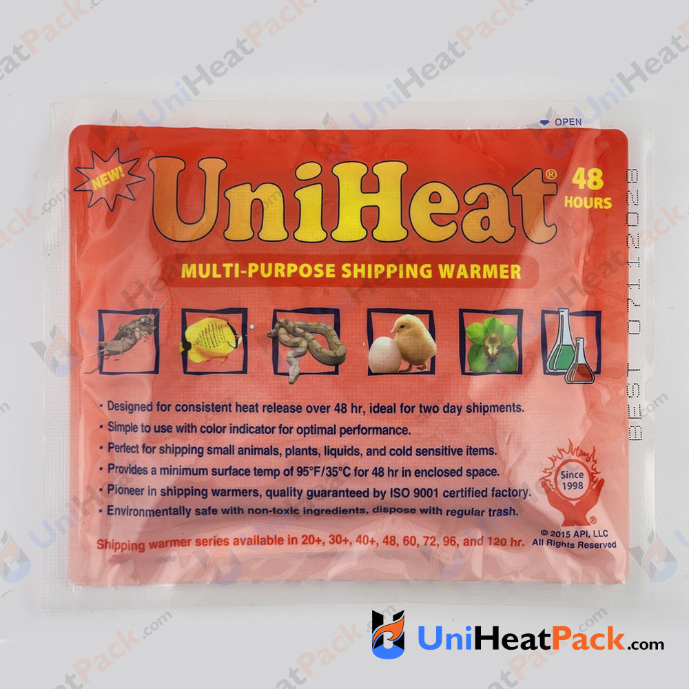 48 Hr UniHeat Heat Pack (Shipping Warmer) | UniHeatPack.com