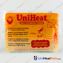 Load image into Gallery viewer, UniHeat 40 hour front side view of shipping warmer packaging.