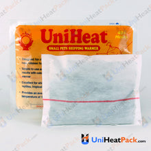 Load image into Gallery viewer, UniHeat 40 hour inside view of shipping warmer pouch.